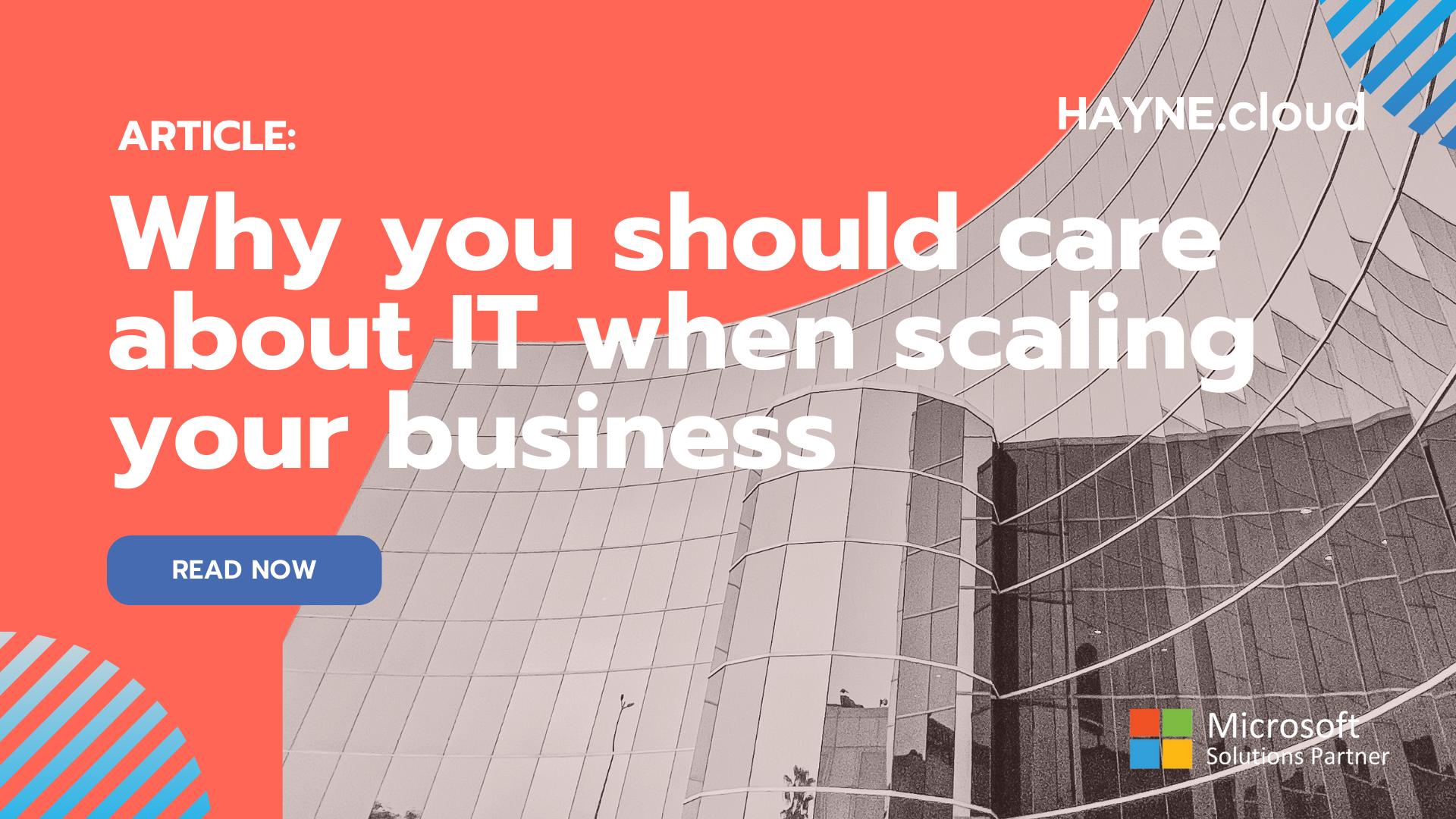 Why you should care about IT when scaling your business