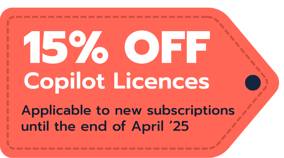 15% OFF Copilot-Licenses